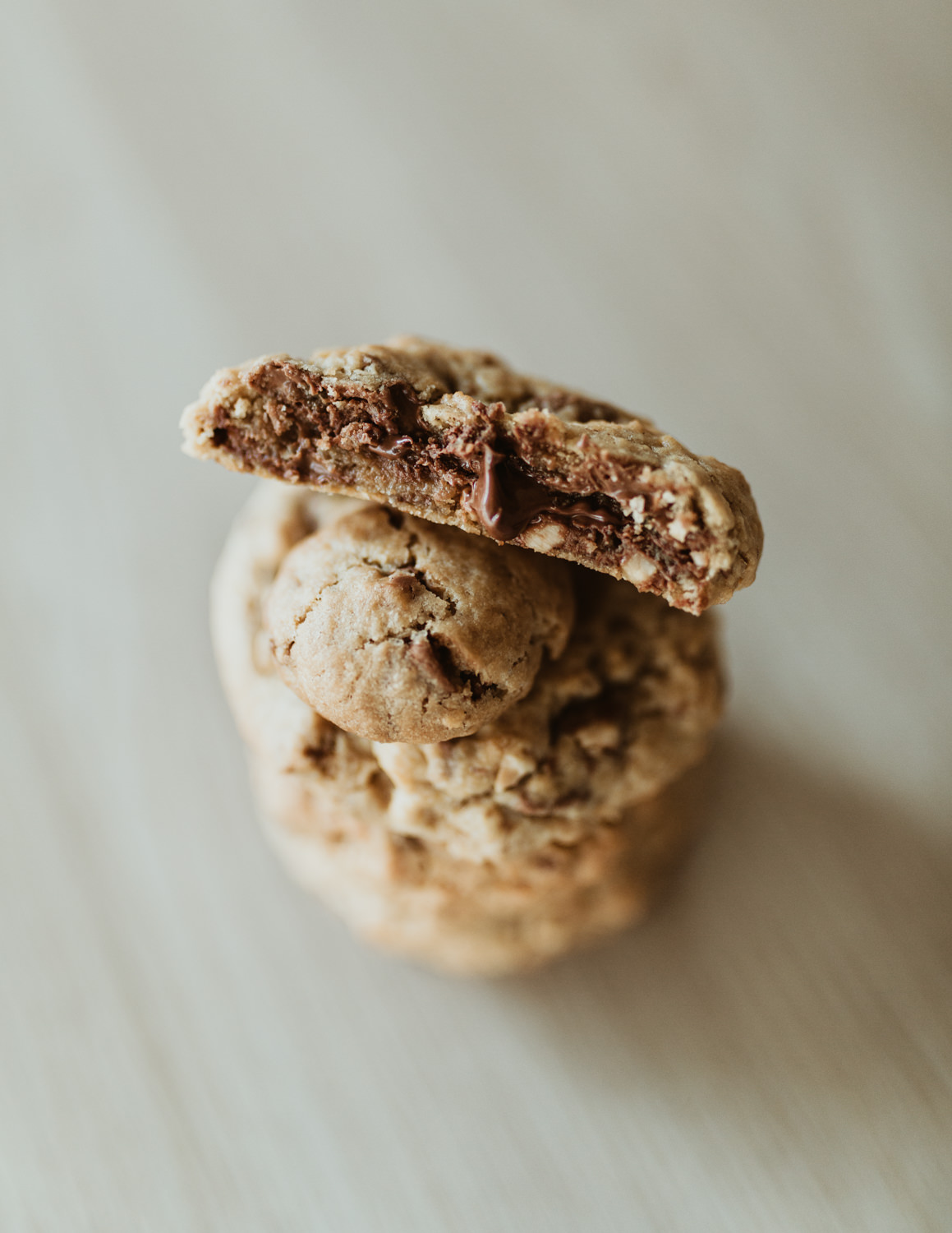 photographe culinaire cookie aux chocolats