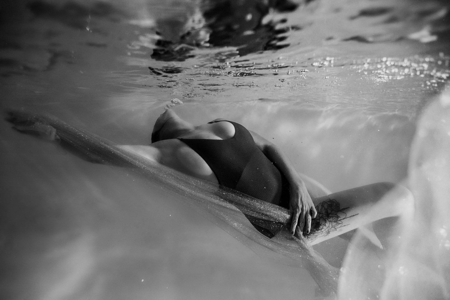 Photographe aquatique portrait piscine Montpellier