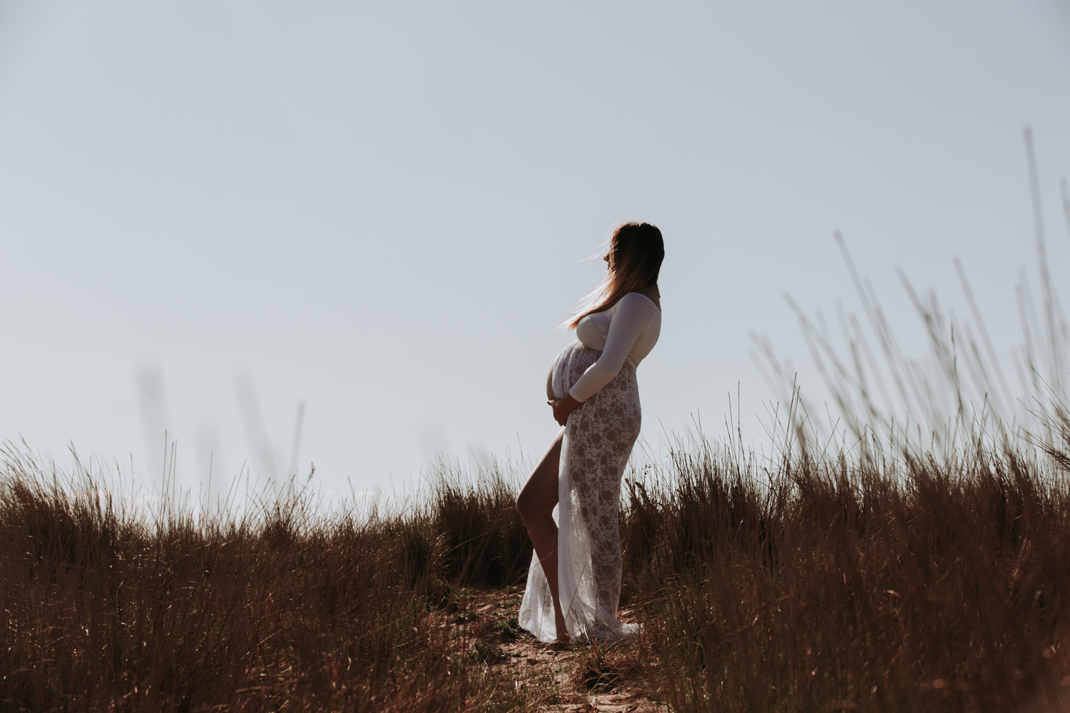 Photographe grossesse à la plage Montpellier