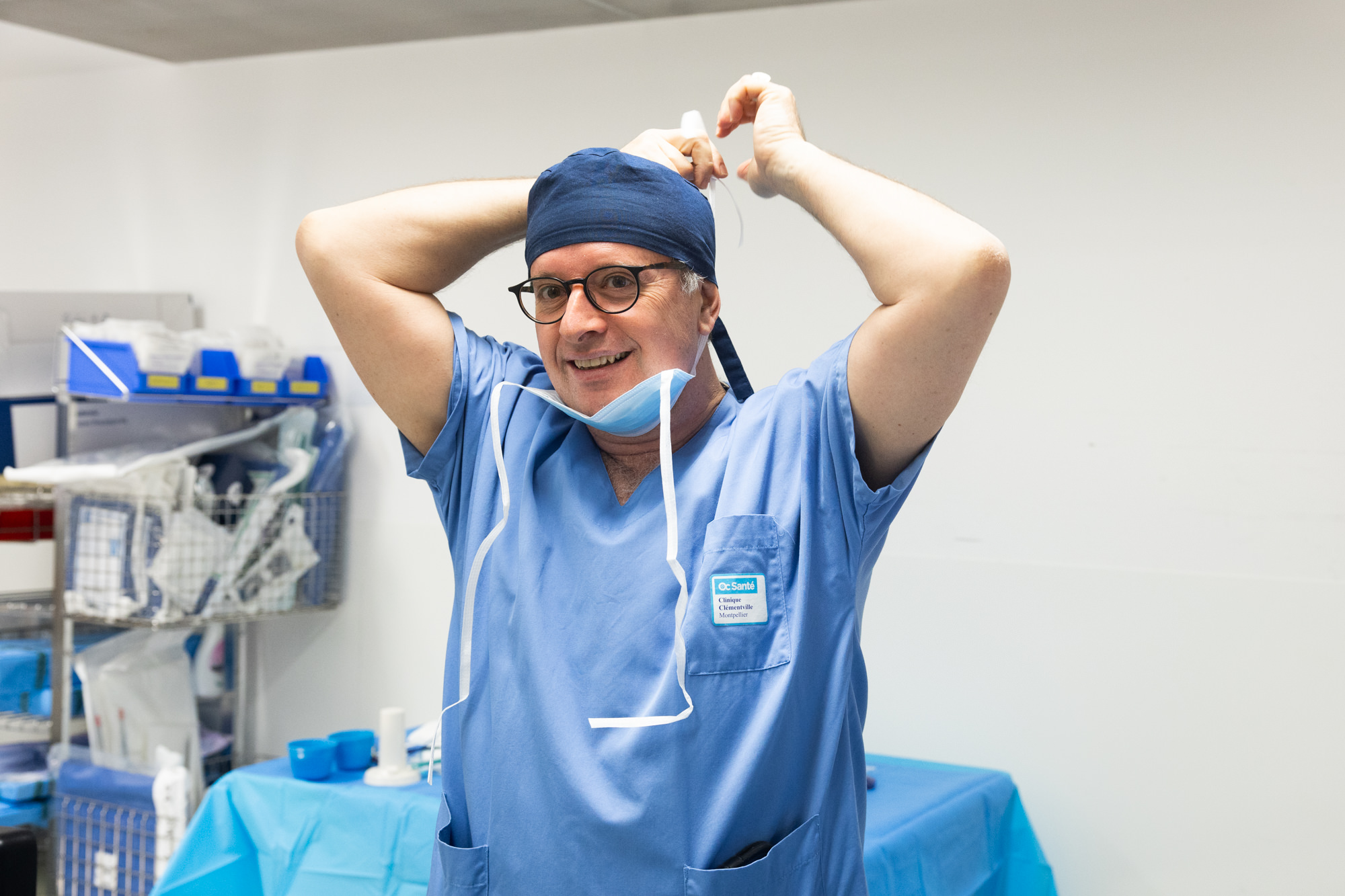Portrait du docteur Salsano chirurgien bariatrique à Montpellier